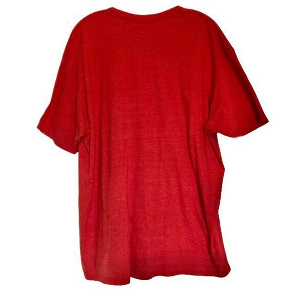 COCA COLA Classic Red Casual Comfort T shirt White Logo Mens Size 2X - Picture 5 of 9